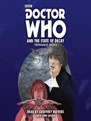 cover image of Doctor Who and the State of Decay